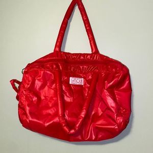 RARE LATIQUE vintage puff duffel